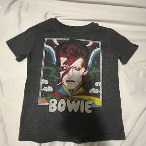 Bowie Graphic Kids T-Shirt - Black